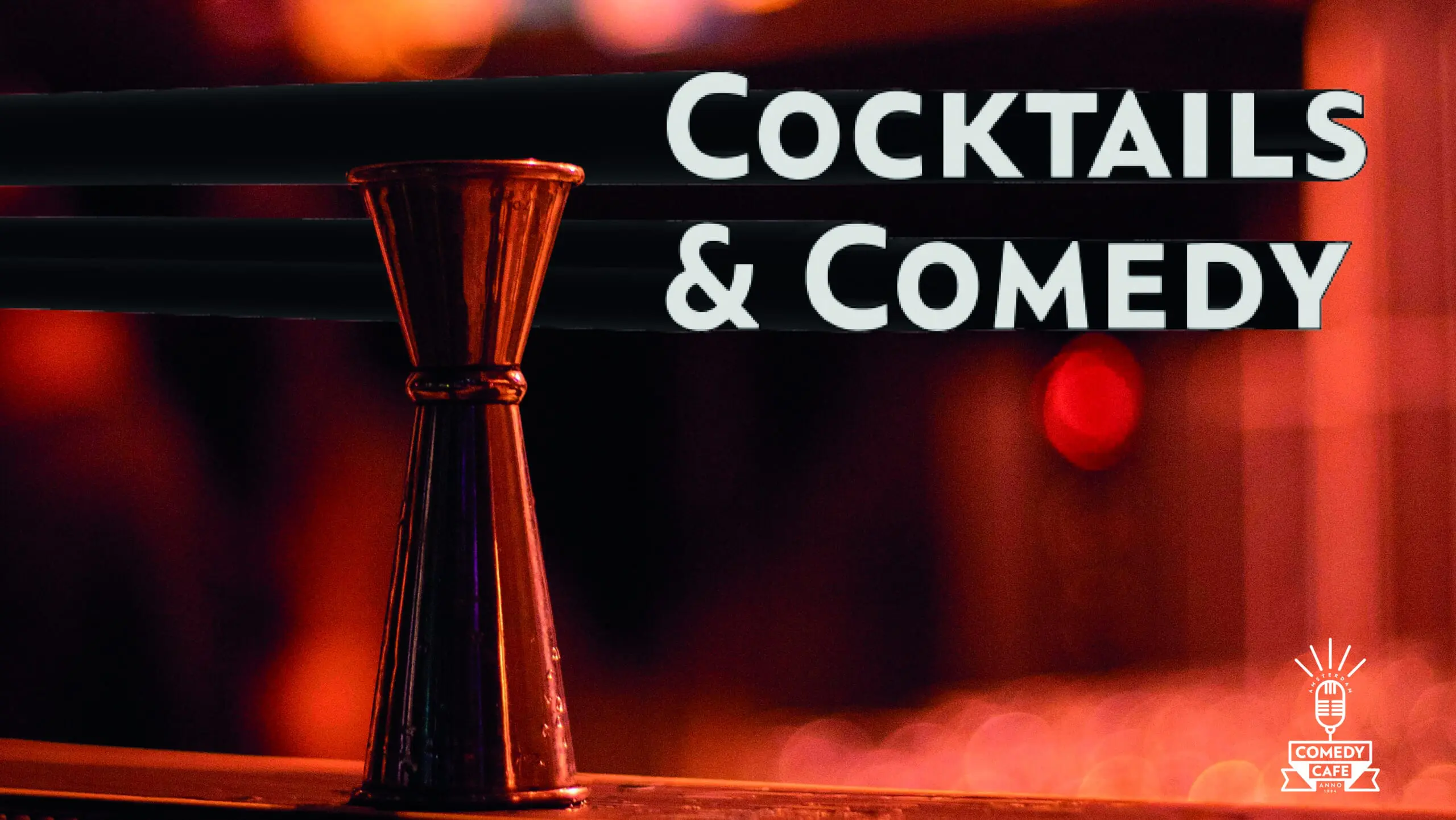 Cocktails & Comedy in English