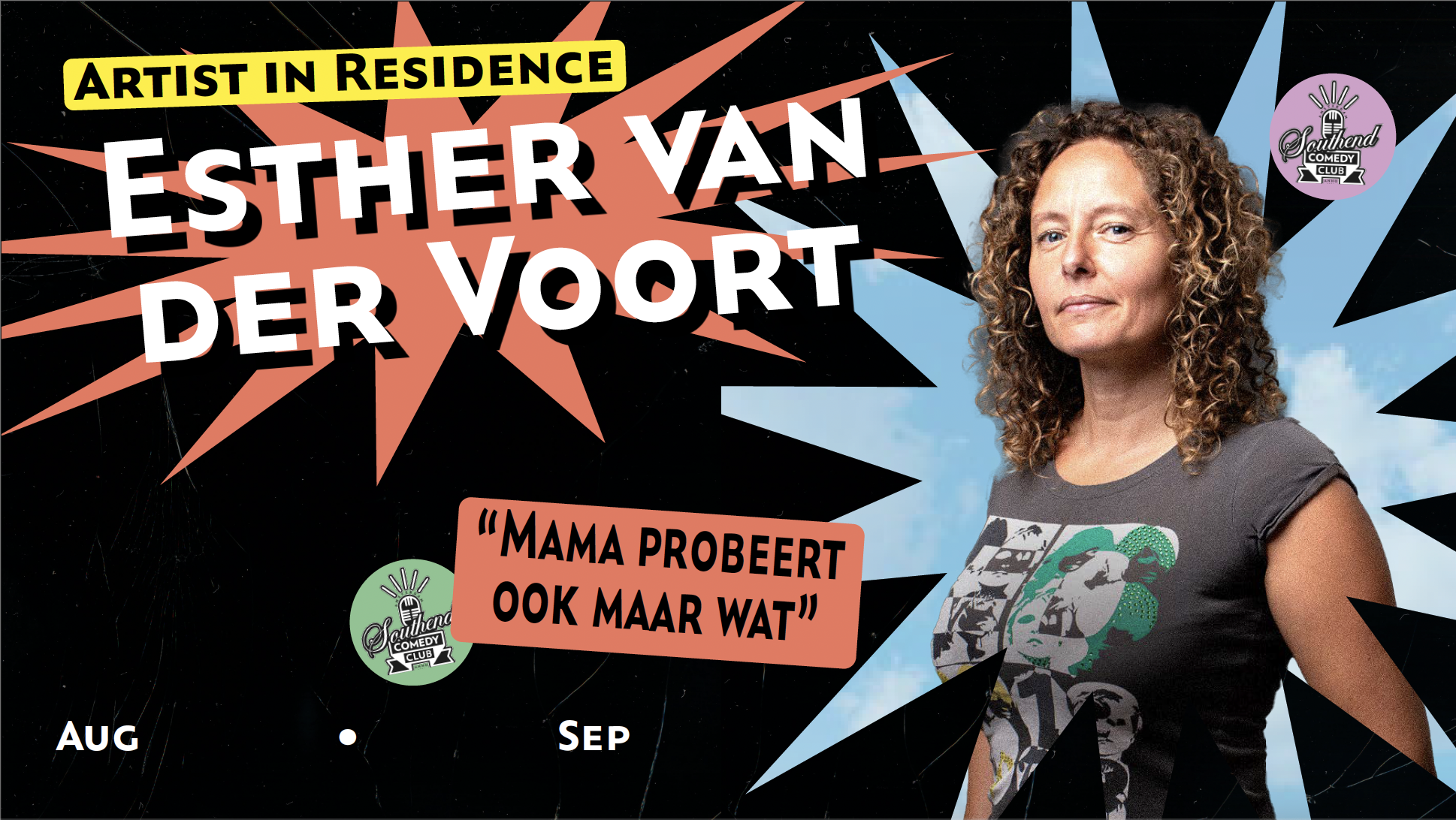 Esther van der Voort – “Mama probeert ook maar wat” Southend Comedy Club